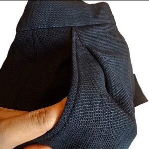 VINCE Woman's Waffle Knit Crop Pleat Pants medium